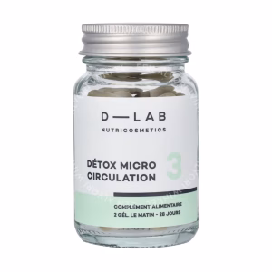 D-Lab Detox Micro Circulation 3 Capsules 28stuk