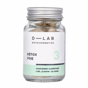 D-Lab Detox Foie 3 Capsules 56stuk