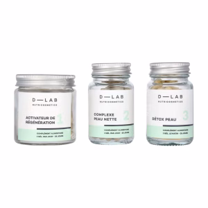 D-Lab Perfect Skin Set 3stuk 3x56 Gels - Activateur de Regenaration No 1/Complexe Peau Nette No 2/Detox Peau No 3