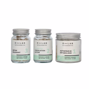 D-Lab Action Capitions Set 3stuk Circulation Active 28 caps/Activateur De Metabolisme 28 caps/Detox Drainaint 28 caps