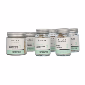 D-Lab Body-Firming Program Set 3stuk 3x56 Gels - Activateur De Metabolisme No 1/Circulation Active No 2/Detox Drainant No 3