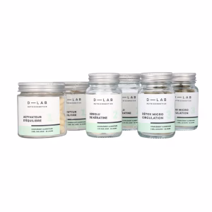 D-Lab Hair Mass Set 3stuk Activateur D'Equilibre No 1 28x/Absolu De Keratine No 2 56x/Detox Micro Circulation No 3 56x