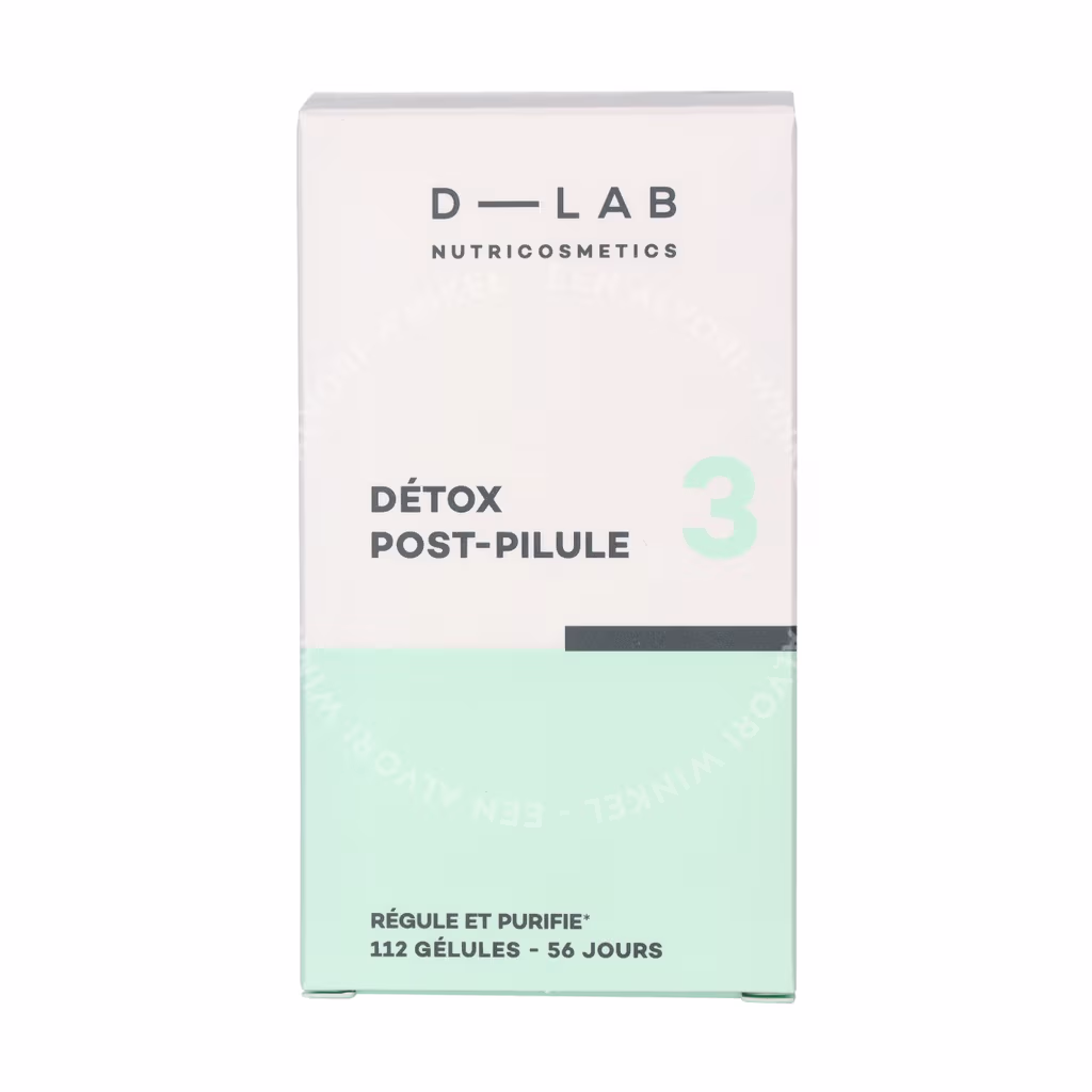 D-Lab Detox Post-Pilule 3 Capsules 112stuk 56 Jours x 2 Capsules - Afbeelding 2