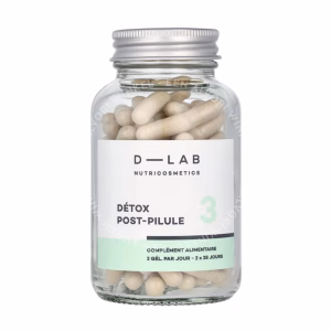 D-Lab Detox Post-Pilule 3 Capsules 112stuk 56 Jours x 2 Capsules