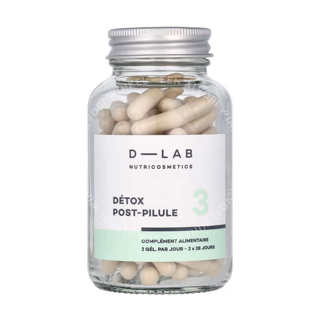 D-Lab Detox Post-Pilule 3 Capsules 112stuk 56 Jours x 2 Capsules