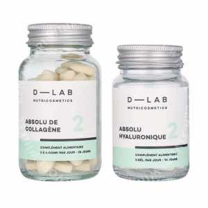 D-Lab Pure Nutrition Duo - 1 Month 2stuk Hyluronic 28 Caps/Collagen 84 Caps