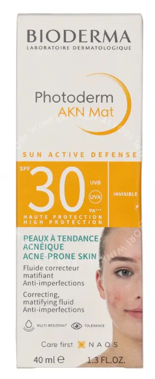 Bioderma Photoderm Akn Mat Fluide SPF30 40ml - Afbeelding 5