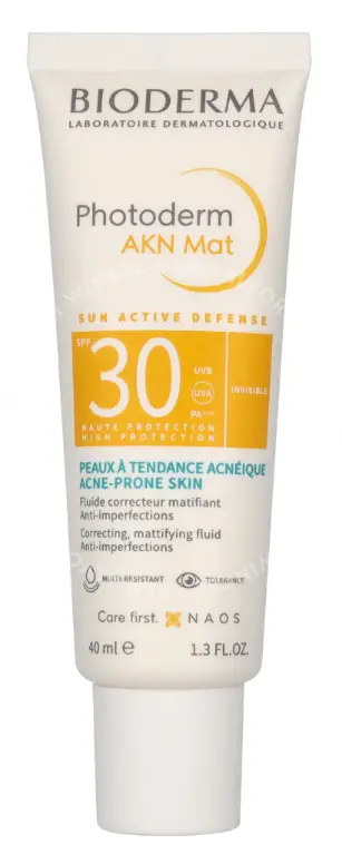 Bioderma Photoderm Akn Mat Fluide SPF30 40ml - Afbeelding 6