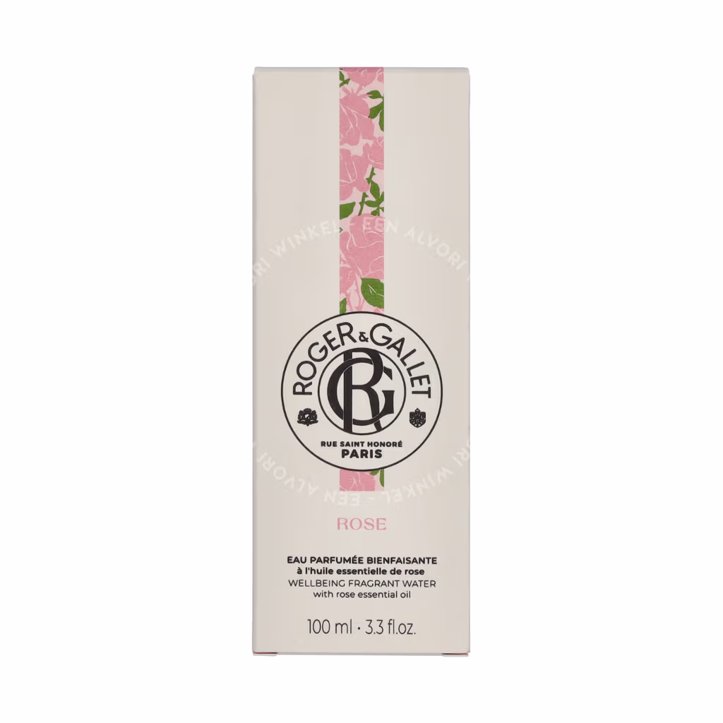 Roger & Gallet Rose Wellbeing Fragrant Water 100ml Natural Spray - Afbeelding 2