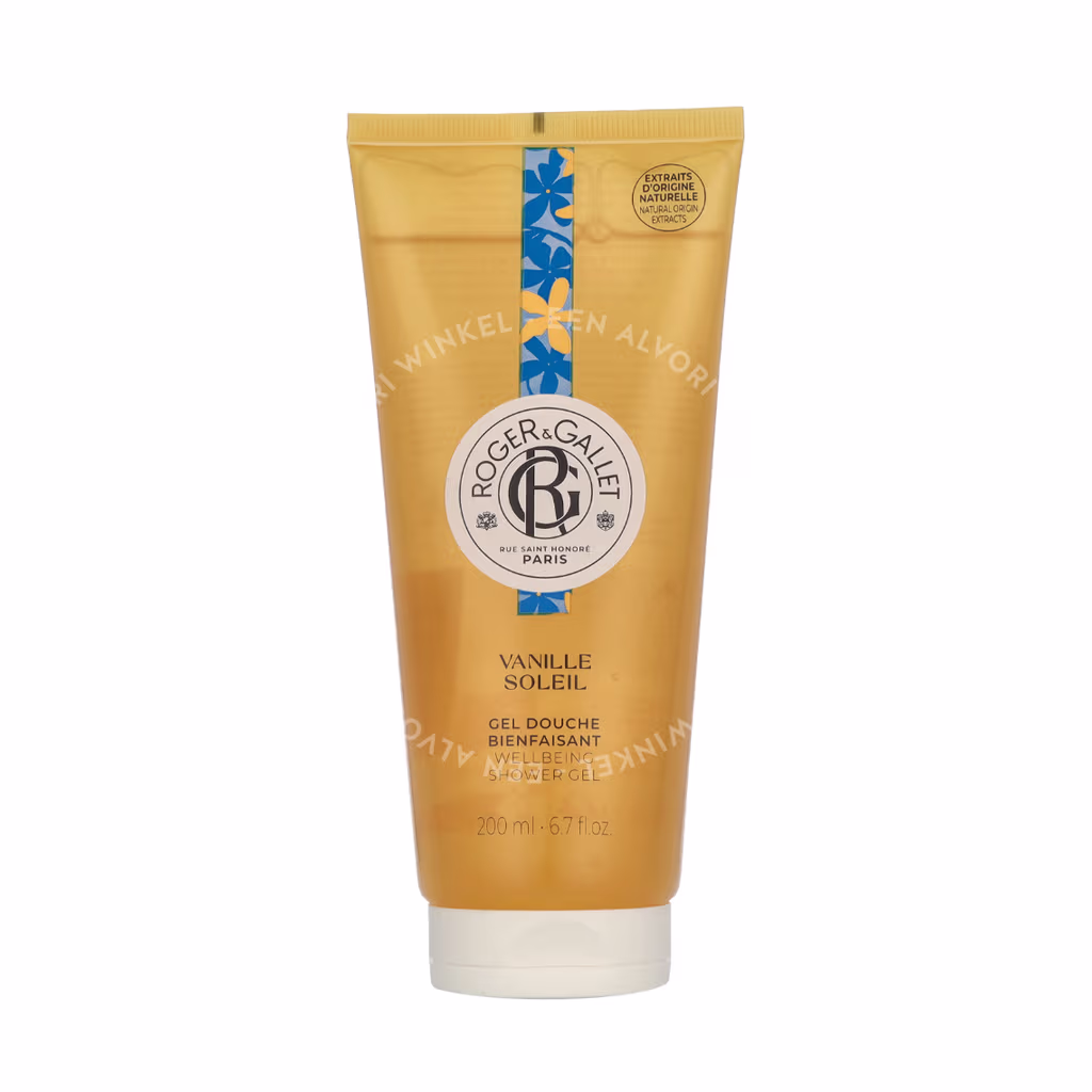 Roger & Gallet Beneficial Shower Gel Vanille Soleil 200ml - Afbeelding 2