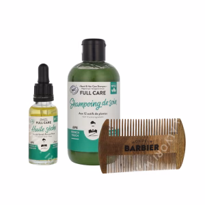 Monsieur Barbier The Hair & Beard Box 280ml Shampoo 250ml/Beard Oil 30ml/Comb