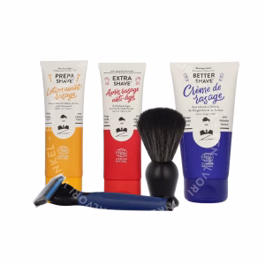Monsieur Barbier The Super Daddy Box 325ml Shaving Cream 175ml/Pre Shaving Lotion 75ml/After Shave Balm 75ml/Razor/Shaving Brush