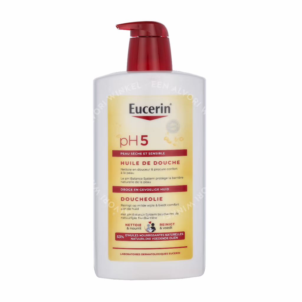 Eucerin pH5 Shower Oil w/Pump 1000ml - Afbeelding 2