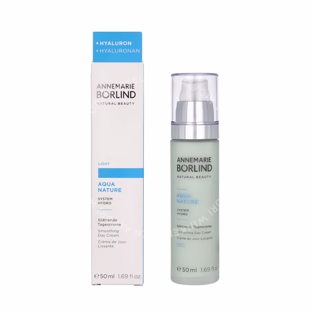 Annemarie Borlind Aquanature Smoothing Day Cream Bottle 50ml - Afbeelding 3