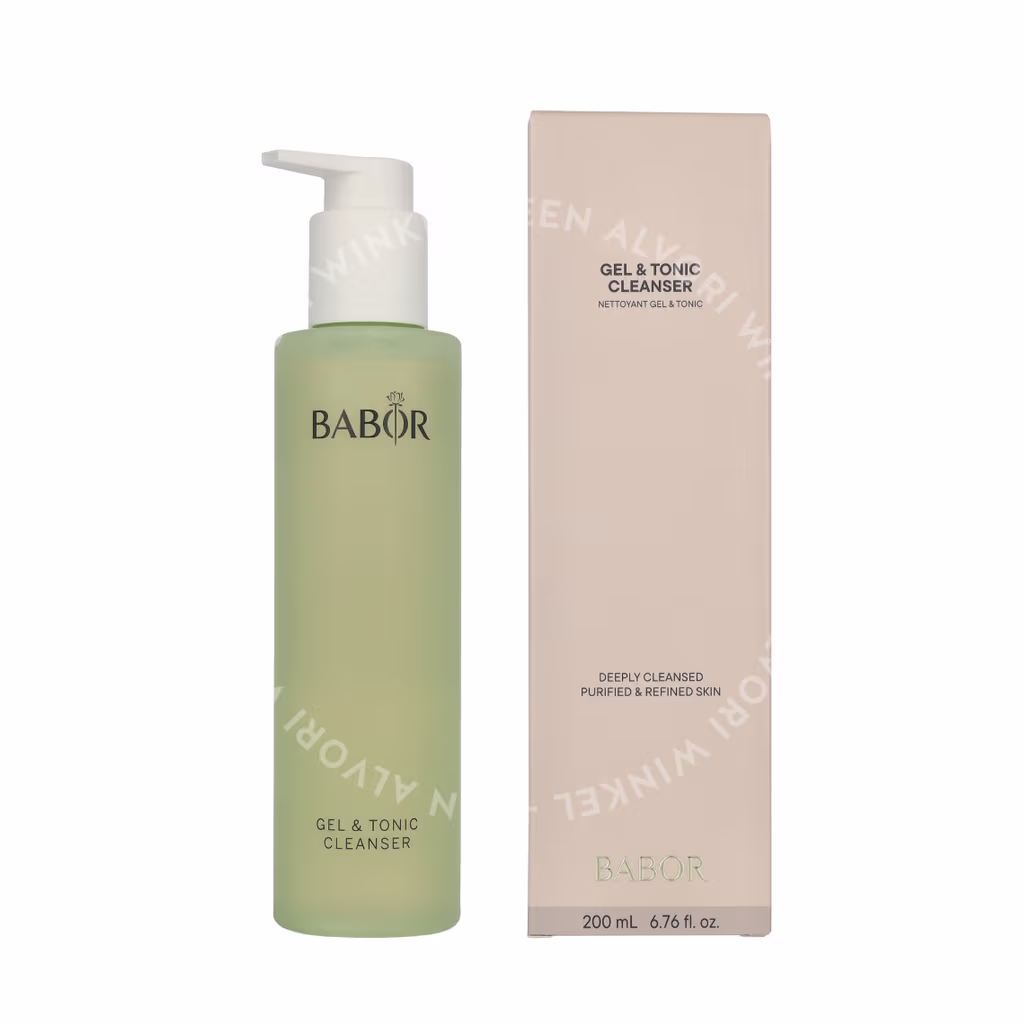 Babor Cleansing 2 in 1 Gel & Tonic Cleanser 200ml For Oily And Acne-Prone Skin - Afbeelding 3