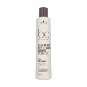 Schwarzkopf Bonacure Clean Balance Deep Cleansing Shampoo 250ml Tocopherol - For All Hair Types