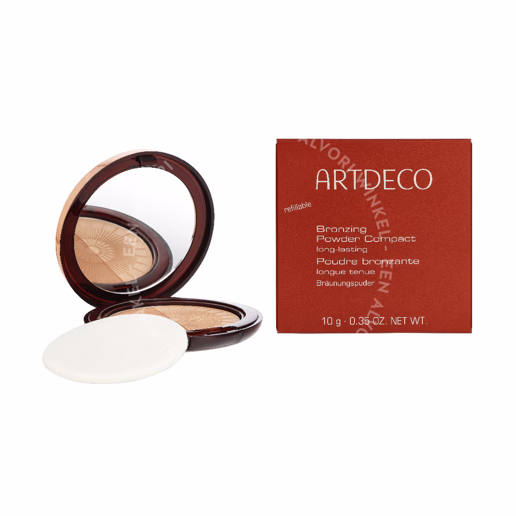 Artdeco Bronzing Powder Compact Long-Lasting 10g #50 Almond - Afbeelding 3