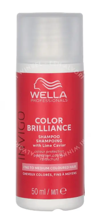 Wella Invigo - Color Brilliance Color Protection Shampoo 50ml Fine/Normal - Afbeelding 4