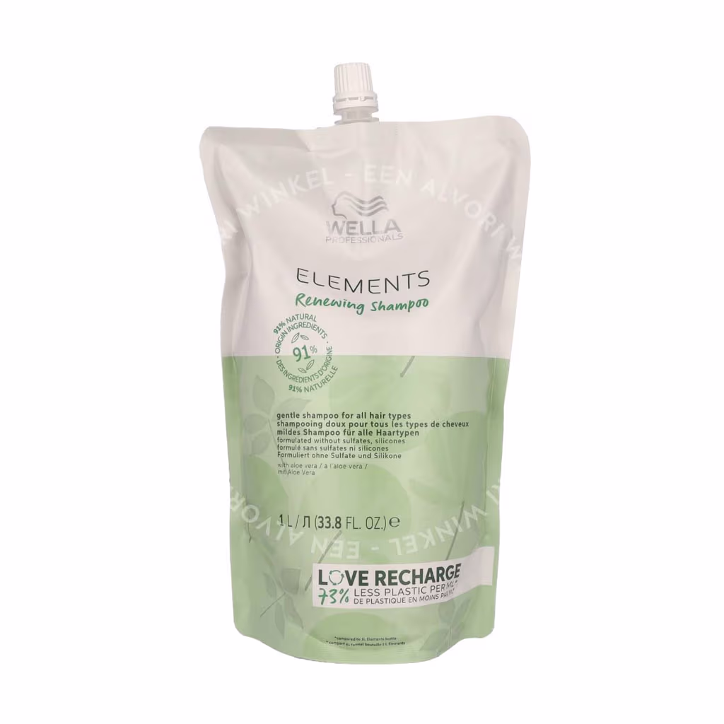 Wella Elements - Calming Shampoo Refill 1000ml - Afbeelding 2