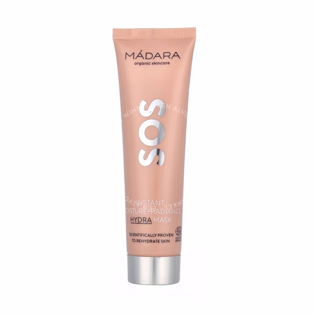 Madara Sos Hydra Moisture+ Radiance Mask 60ml Rehydrate Skin All Skin Types