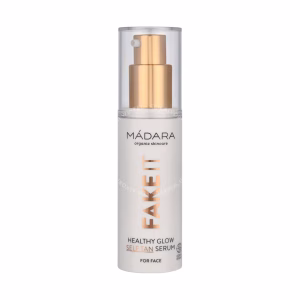 Madara Fake It Healthy Glow Self Tan Serum 30ml Light To Medium, All Skin Types