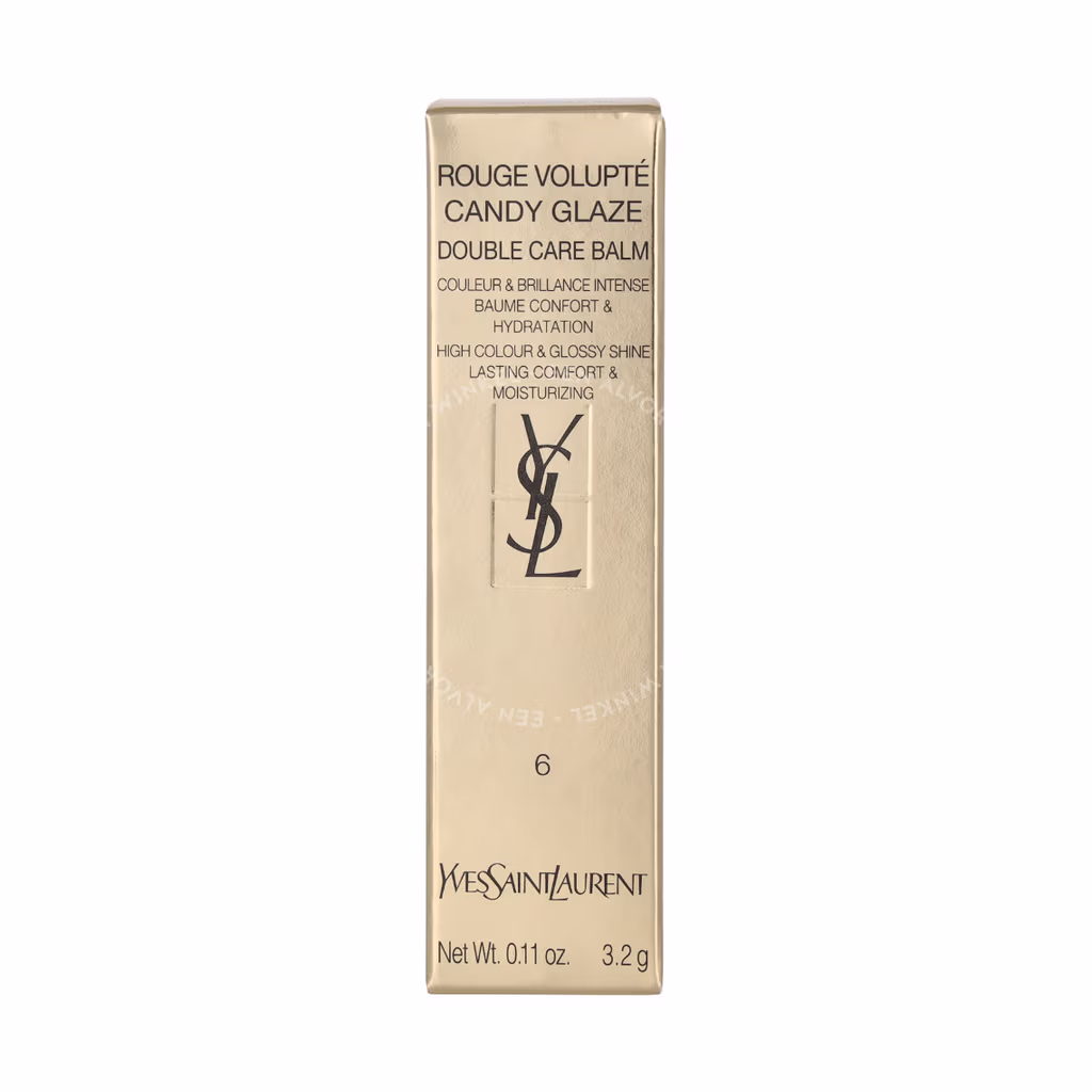 YSL Loveshine Candy Glaze Lipstick 3.2g #06 Burgundy Temptation - Afbeelding 2