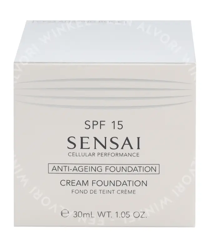 Sensai Cellular Performance Cream Foundation 30ml CF23 Almond Beige - Afbeelding 5