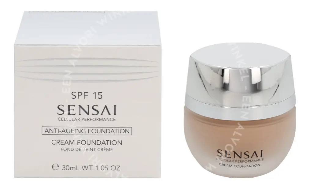 Sensai Cellular Performance Cream Foundation 30ml CF23 Almond Beige - Afbeelding 4