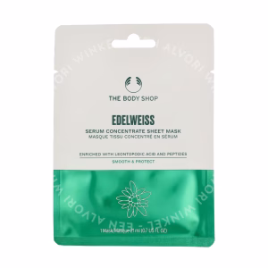 The Body Shop Serum Concentrate Sheet Mask 21ml Edelweiss
