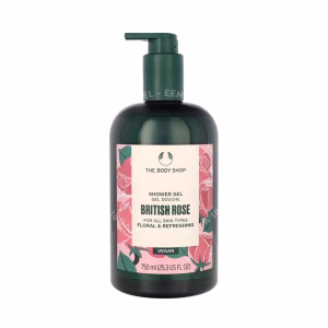 The Body Shop Shower Gel 750ml British Rose