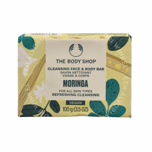 The Body Shop Cleansing Face & Body Bar 100g Moringa