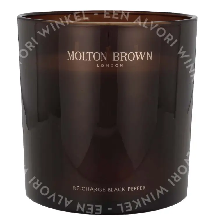 Molton Brown Re-Charge Black Pepper Candle 600g - Afbeelding 6