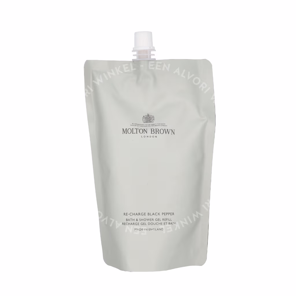 Molton Brown Re-Charge Black Pepper Bath & Shower Gel Refill 400ml - Afbeelding 2