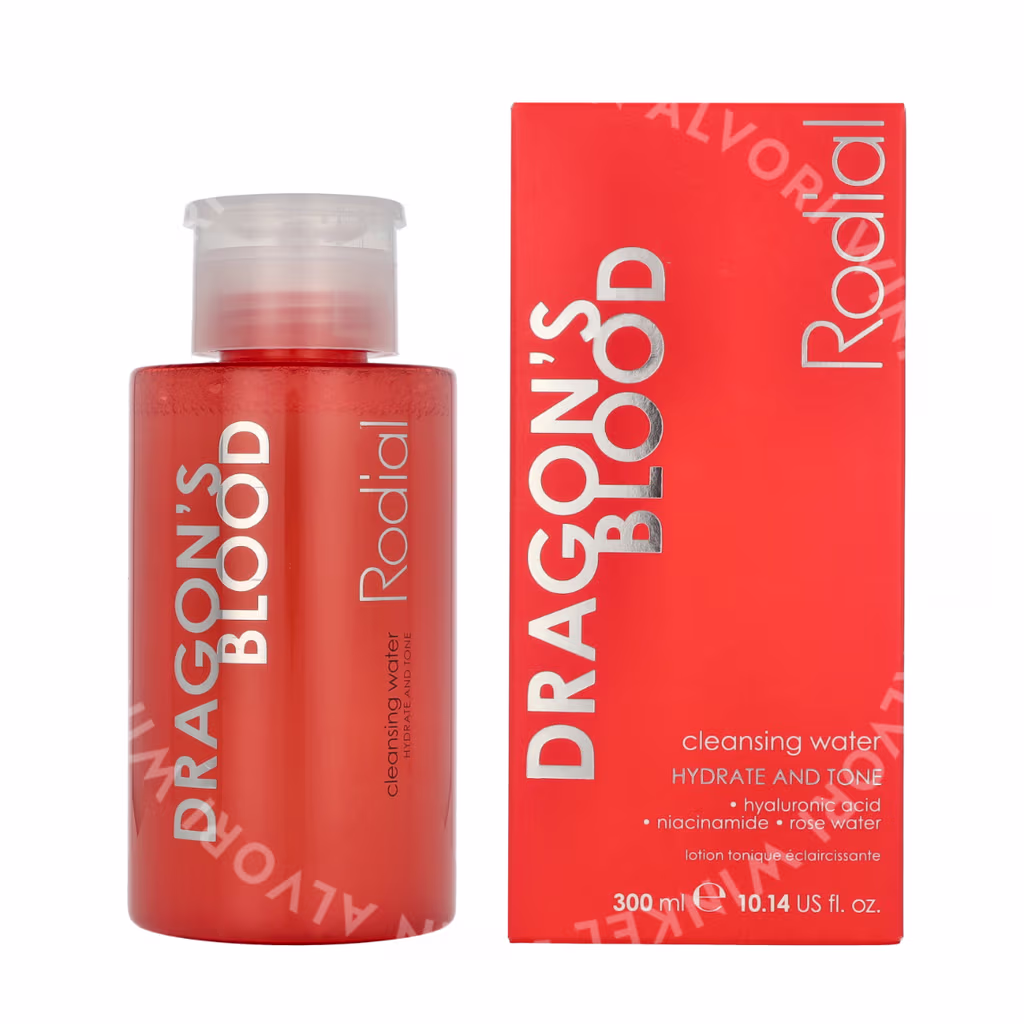 Rodial Dragon's Blood Cleansing Water 300ml Hydrate And Tone - Afbeelding 3