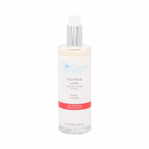 The Organic Pharmacy Rose Body Lotion 100ml Aloe, Shea Butter & Rose Geranium
