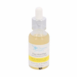 The Organic Pharmacy Four Acid Peel 30ml Glycolic/lactic/citric/Tartaric acid 5% Exfoliates & Brighten/texture/sm