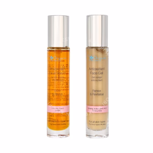 The Organic Pharmacy Antioxidant Duo Set 70ml Serum 35ml/Gel 35ml/For All Skin Types