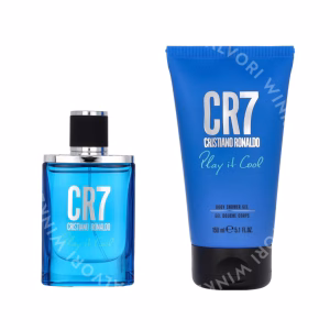 Cristiano Ronaldo CR7 Play It Cool Giftset 180ml Edt Spray 30ml/Showergel 150ml