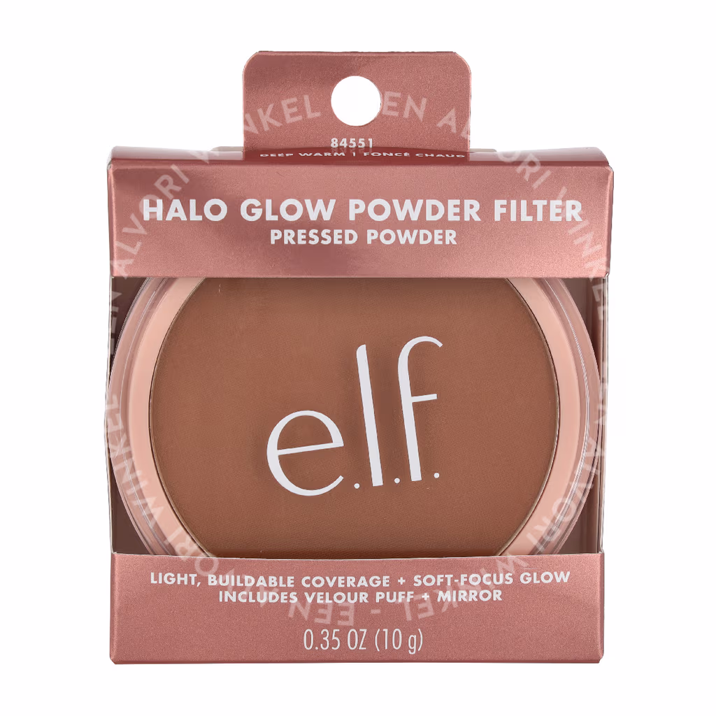 Elf Halo Glow Powder Filter Pressed Power 10g Deep Warm - Afbeelding 2