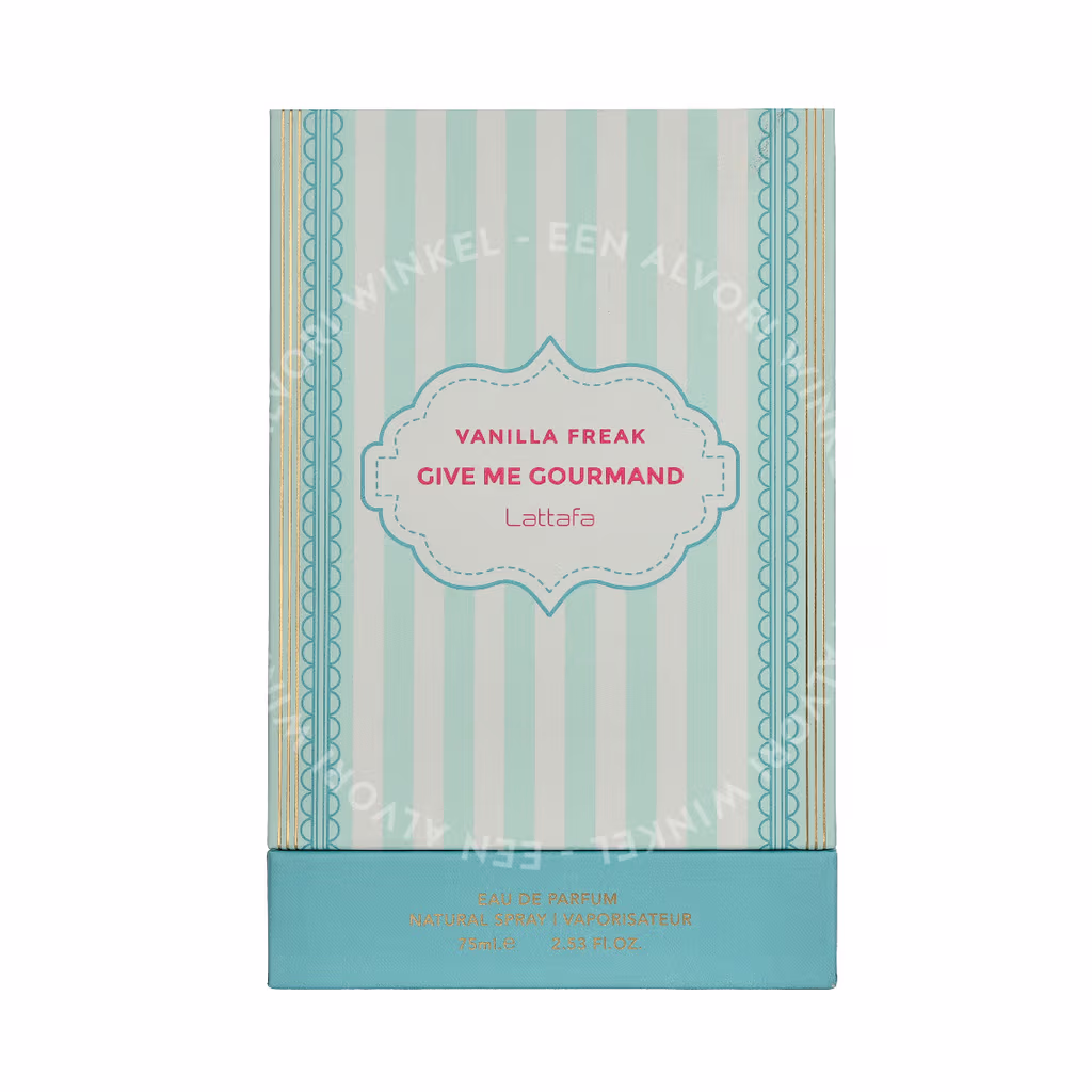 Lattafa Vanilla Freak Give Me Gourmand Edp Spray 75ml - Afbeelding 2