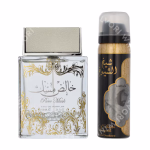 Lattafa Pure Musk Giftset 150ml Edp Spray 100ml/Deo Spray 50ml