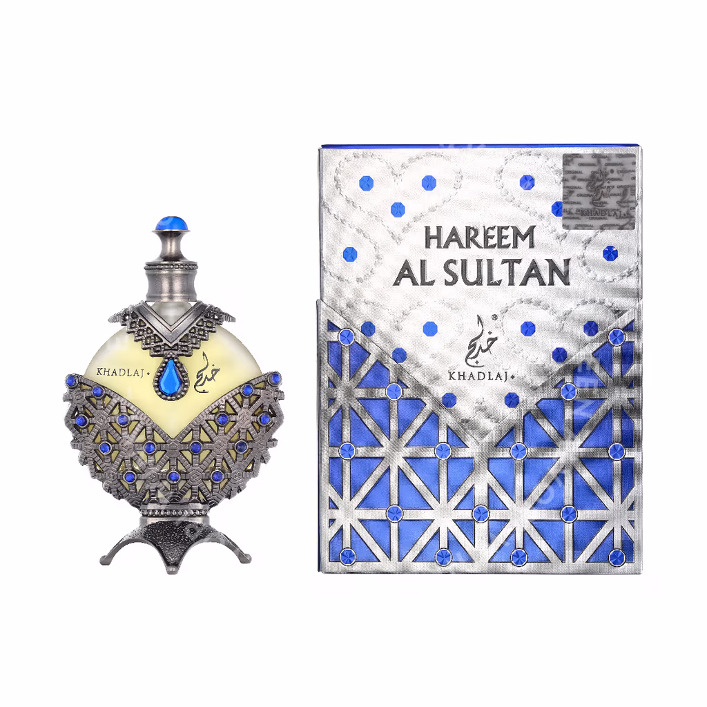 Khadlaj Hareem Al Sultan Antique Silver Perfume Oil 35ml - Afbeelding 3
