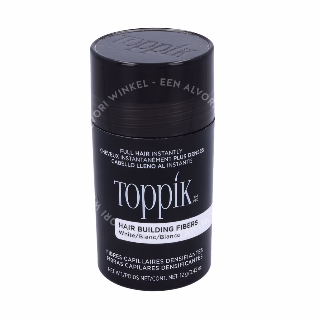 Toppik Hair Building Fibers - White 12g