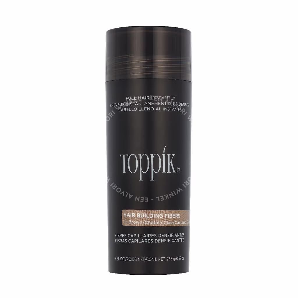 Toppik Hair Building Fibers - Light Brown 27.5g - Afbeelding 2