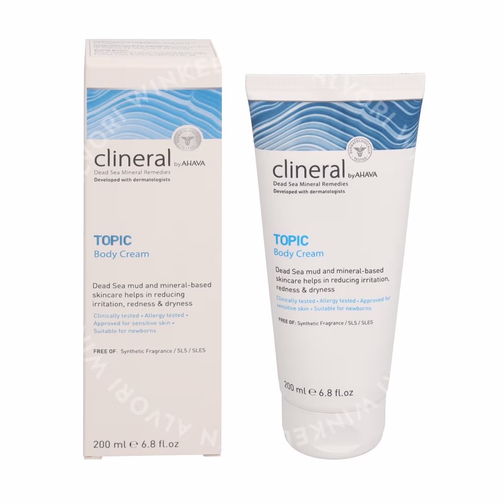 Ahava Clineral TOPIC Body Cream 200ml For Sensitive Skin - Afbeelding 3