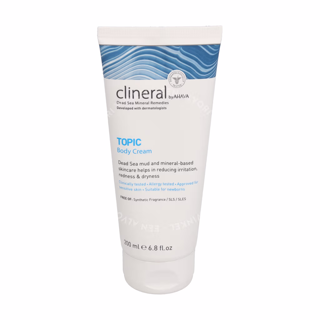 Ahava Clineral TOPIC Body Cream 200ml For Sensitive Skin