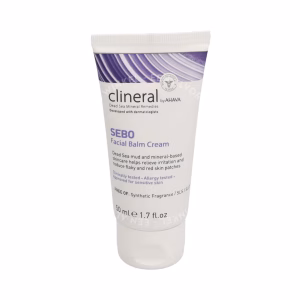 Ahava Clineral SEBO Facial Balm Cream 50ml Approved Sor Sensitive Skin