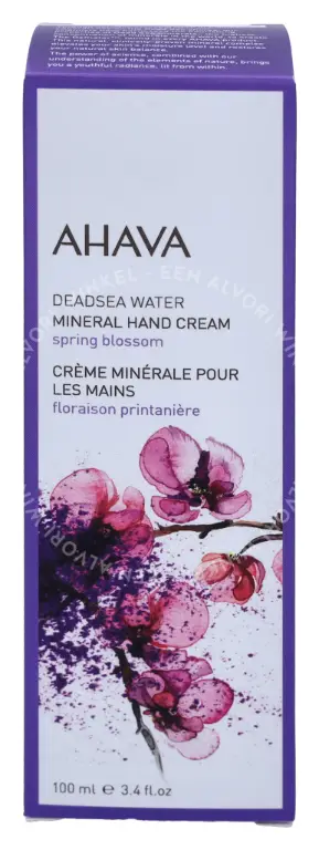 Ahava Deadsea Water Mineral Hand Cream 100ml Spring Blossom - Afbeelding 5