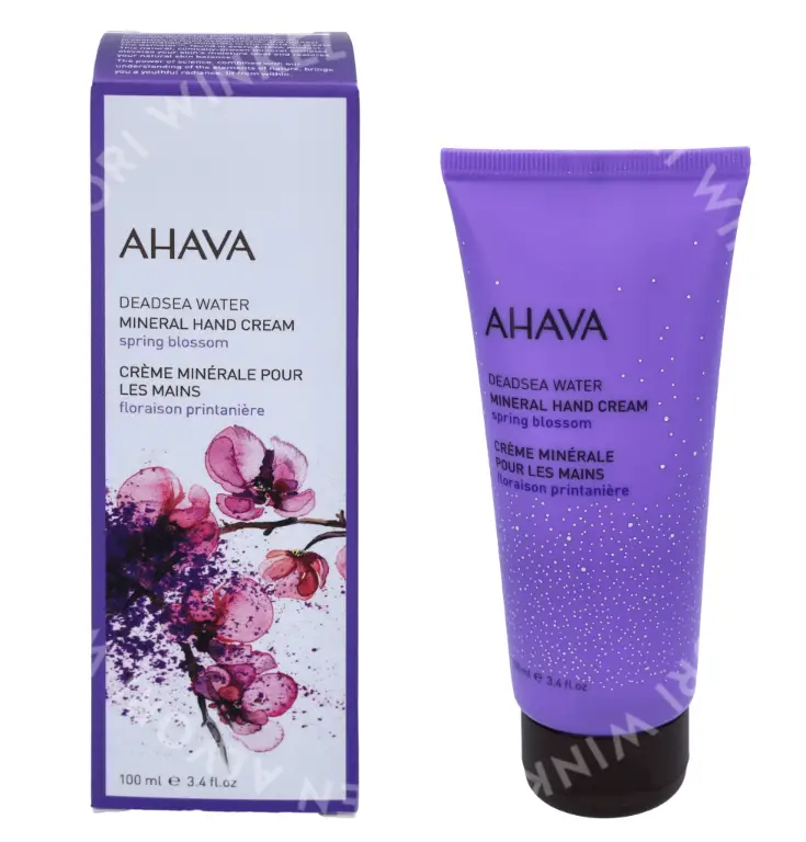 Ahava Deadsea Water Mineral Hand Cream 100ml Spring Blossom - Afbeelding 4