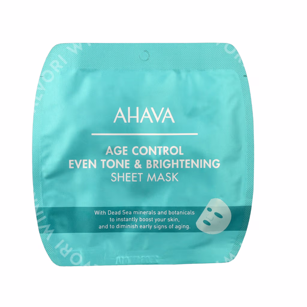 Ahava T.T.S. Age Control Even Tone & Bright. Sheet Mask 17g - Afbeelding 2